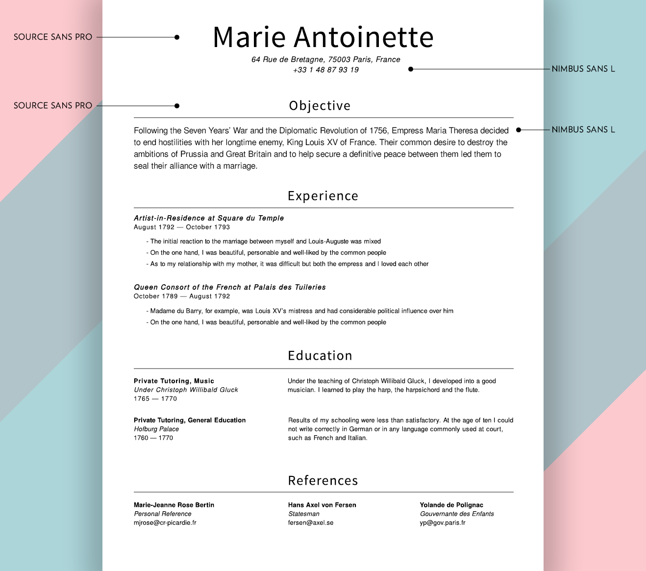 What Fonts Should I Use on My Résumé? - union.io